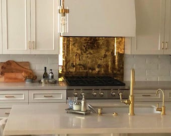 Elegant and Unique Antique Mirror Tiles – A-K1 Gold Model NEW!