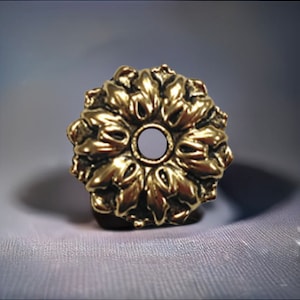 Antique Gold Floral Metal Mirror Rosettes  (include 8 Rosettes)