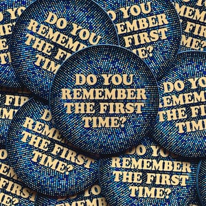 Pulp Lyrics Inspired Drinks Coaster - Do you remember the first time?