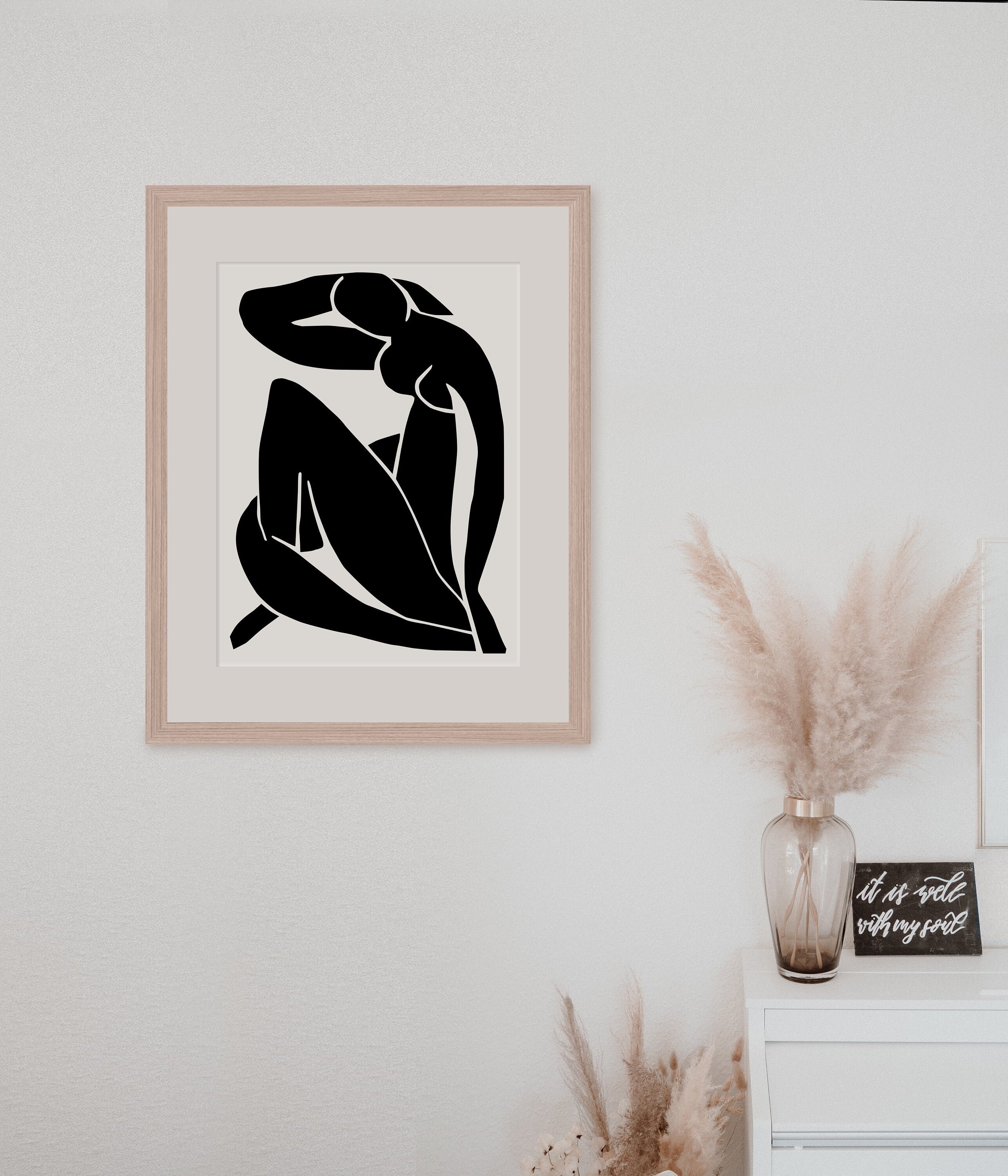 Poster A3 Nude Woman - Etsy