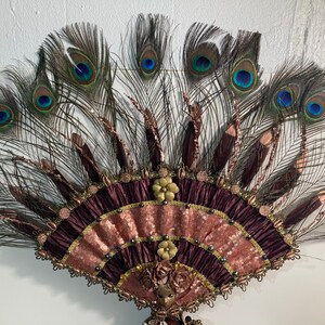 Oshun Abanico/Fan Oya/mask/flowers
