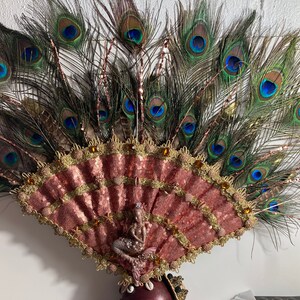 Oshun Abanico/Fan Oshun/Rosegold