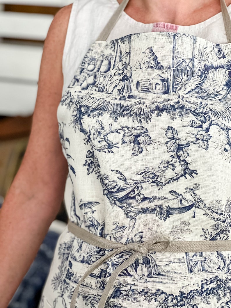 Linen Apron - Thumbnail 4