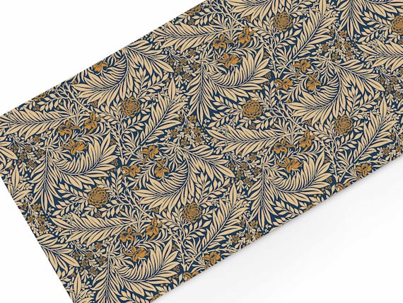 Table runner, Vintage Flowers, linen table runner, 100% linen, custom length table runner, matching linens, hand made in Lithuania