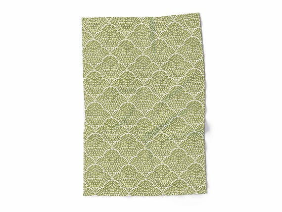 Linen towel, Moss, Wabi Sabi, fabric towel, 100% linen
