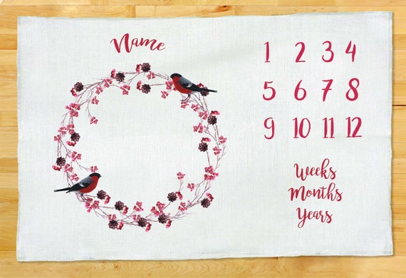 milestone blanket etsy