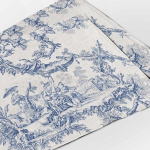 Placemats, Toile De Jouy, Placemats Set of 4, Placemats Set of 6 ...