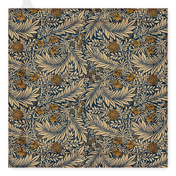 Pot Holder, William Morris, Larkspur, kitchen accessory, linen pot holder, kitchen decoration