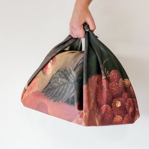 Panno da imballaggio riutilizzabile, Confezione regalo, Furoshiki, panno da imballaggio, zero rifiuti, carta da regalo, wabi sabi, panno da imballaggio giapponese
