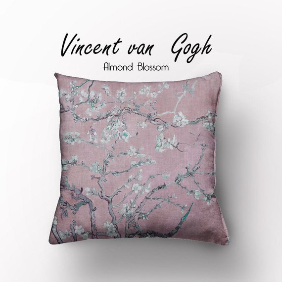 Van Gogh, Cushion cover, almond blossom, cushion, decorative pillows, throw pillow, pillow cover, pillow case, home decor, vintage style