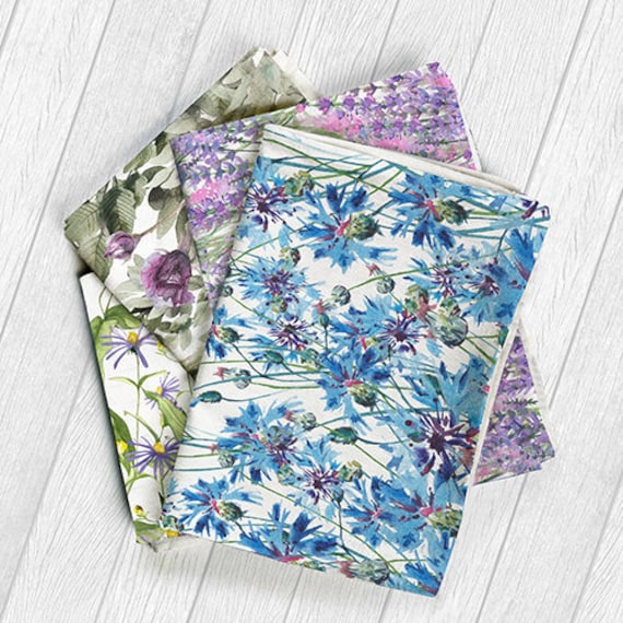 Towels set, wild flowers, tea towel, linen, home decor, kitchen towel, vintage gift, boho gift, hostess gift, farmhouse decor, 4 designs