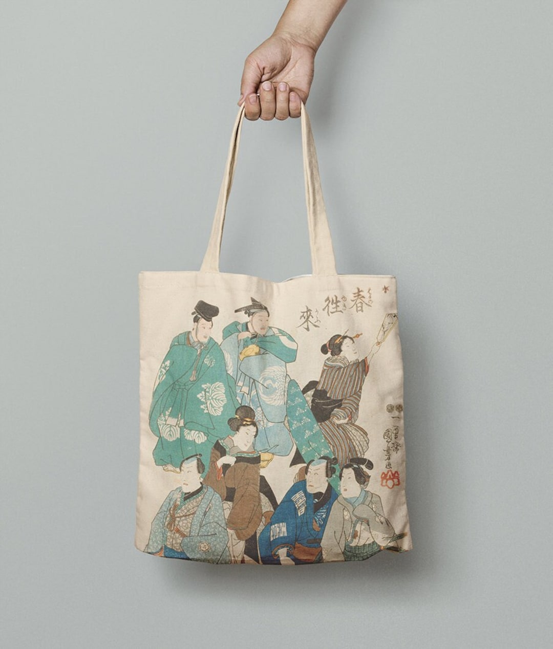 トートバッグ [ 4OUR B] Clover Rope TOTE Bag (WHITE) 4OUR B] Clover Rope TOTE Bag (WHITE)