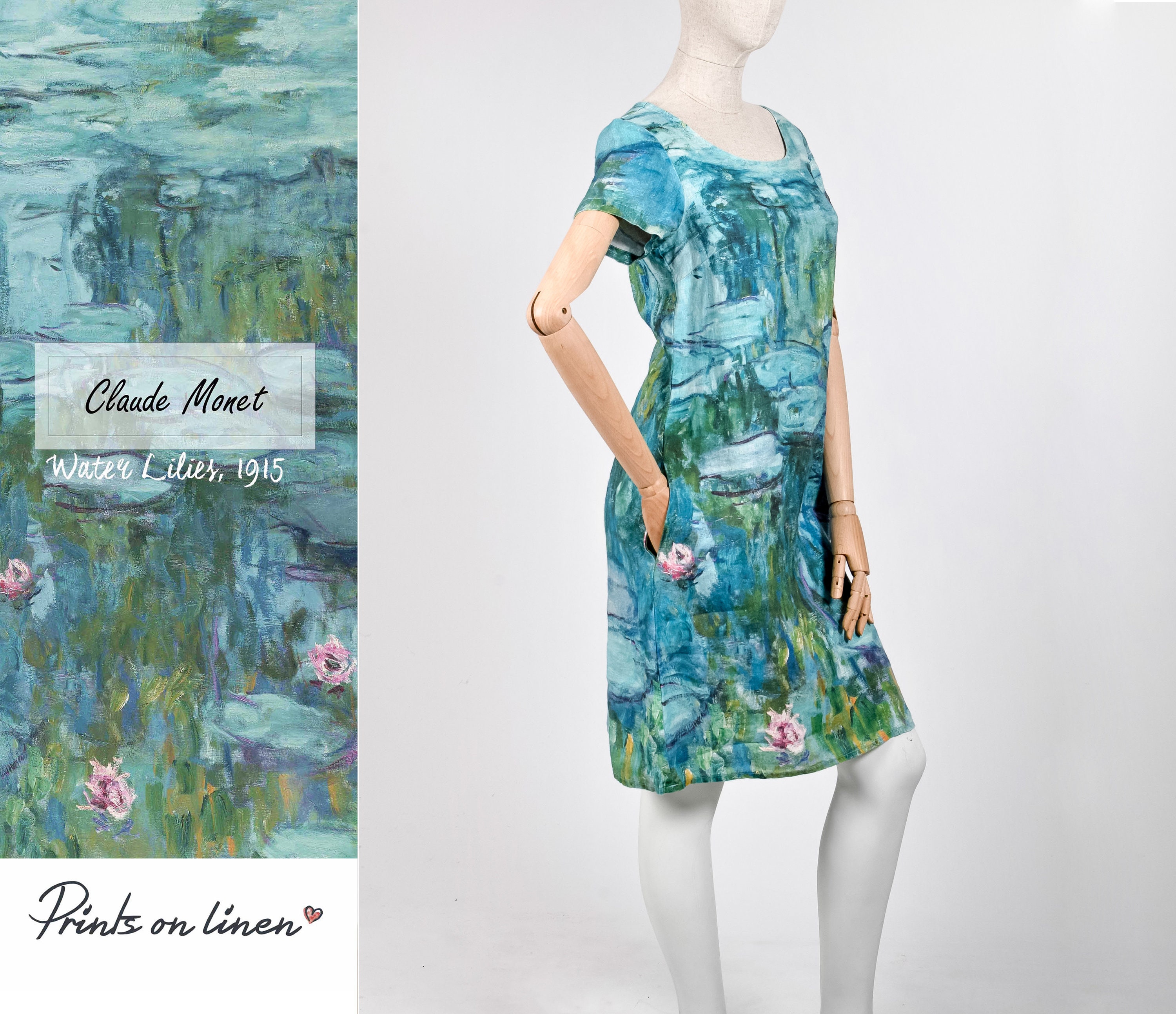 plus size linen dresses usa