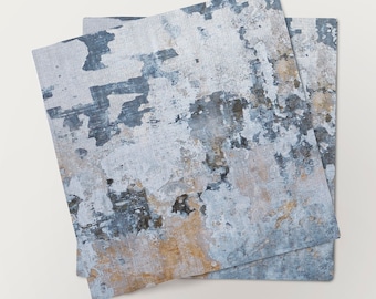 Wabi Sabi Linen Napkins Set, Farmhouse Dining