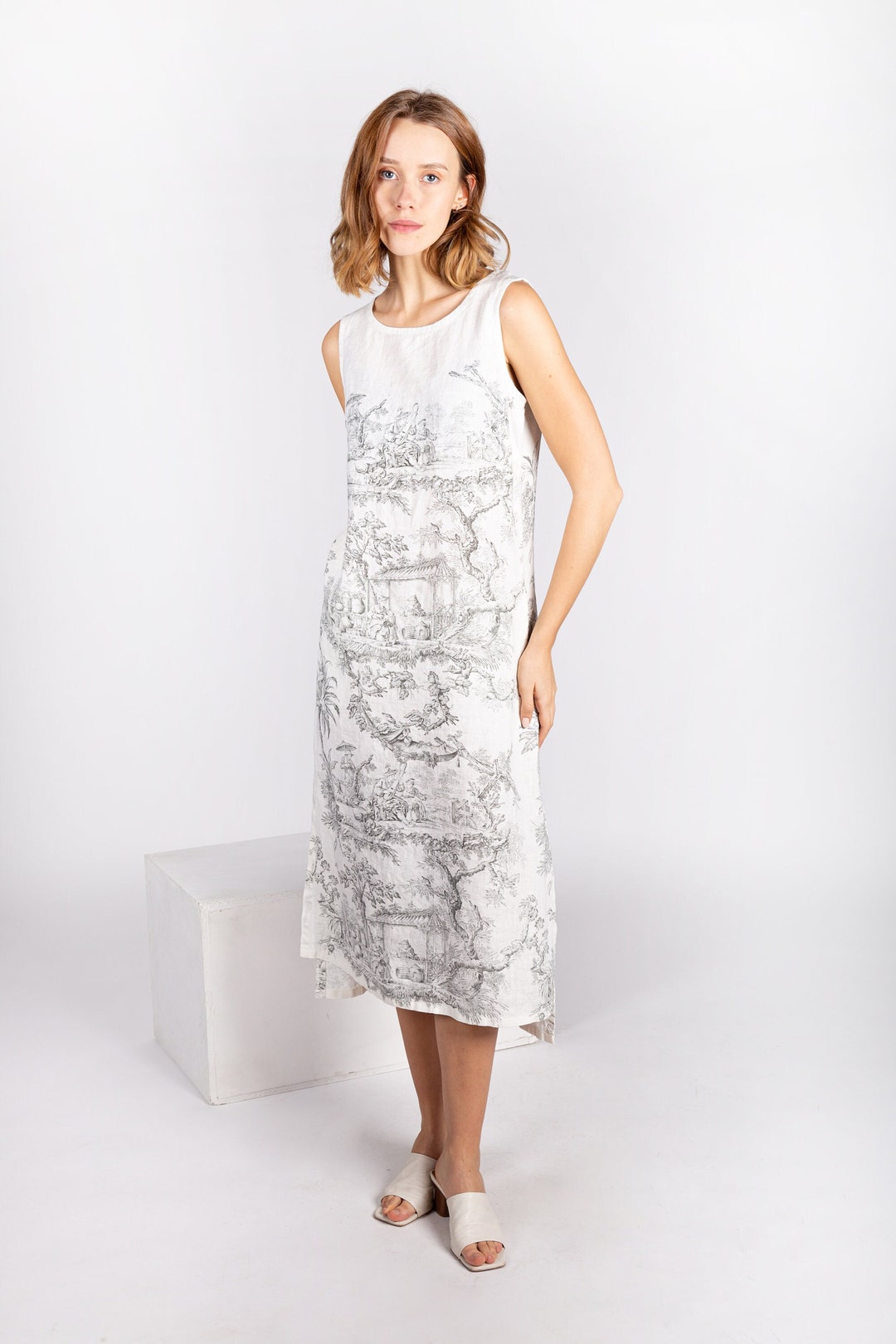 Paris Dress - Linen
