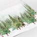 Christmas placemats, Placemats set (4 or 6), Paws in the Snow, Holiday placemats, linens, linen placemats, Christmas decor 