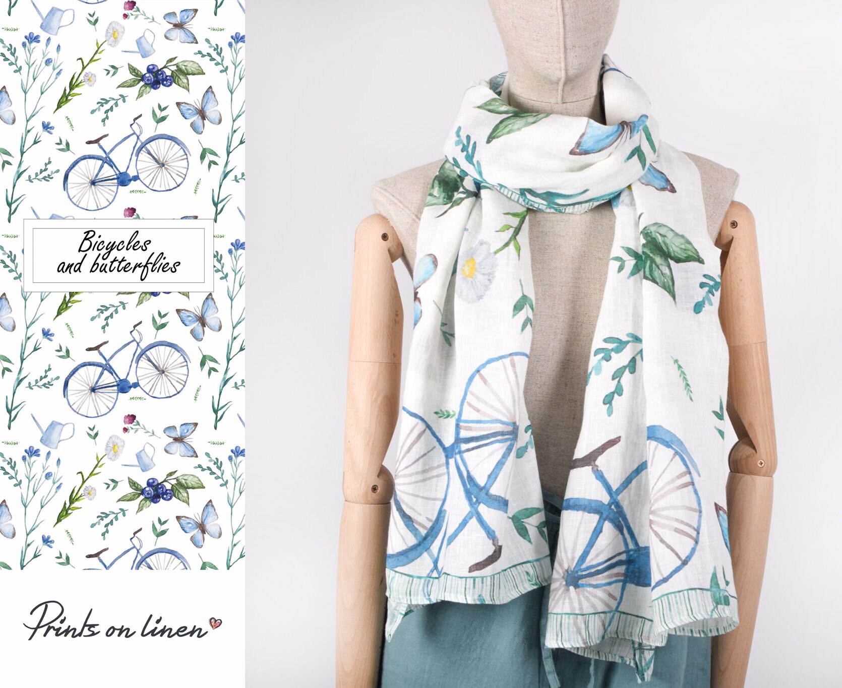 linen blanket scarf