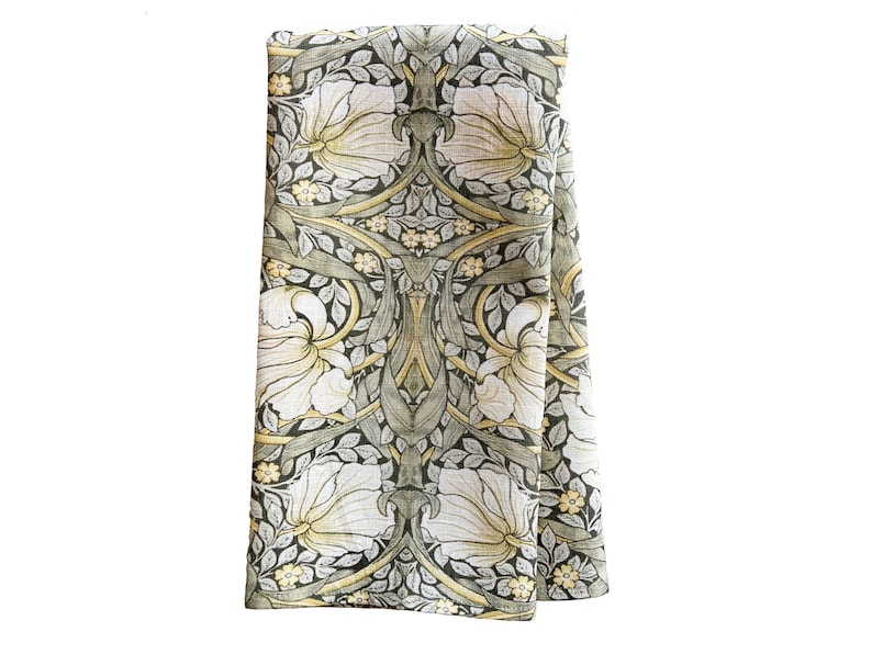 Linen Love William Morris Pimpernel Kitchen Towel - Thumbnail 2