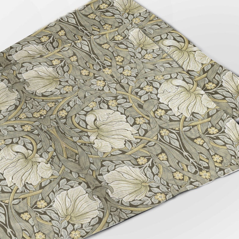 Placemats Set William Morris Pimpernel Table Decor Linen Etsy Australia