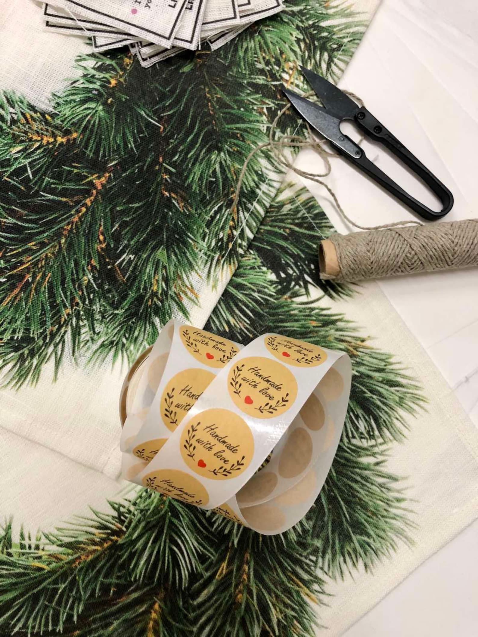 Placemats Set 4 or 6 Christmas Placemats Linen Placemats Etsy