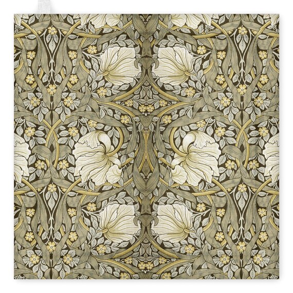 Pot Holder, William Morris, Pimpernel, kitchen accessory, linen pot holder, kitchen decoration