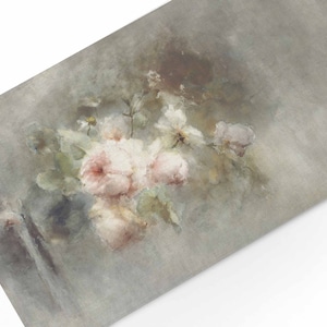Table Runner, Vintage Rose, Floral Table Runner,  Elegant Table Runner, Decorative, Rustic