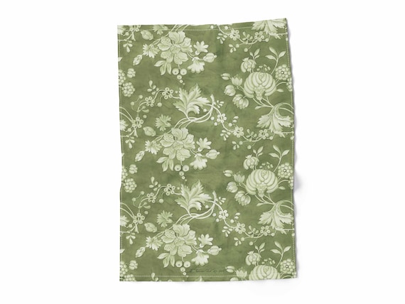 Towel, Anna Maria Garthwaite, Spitalfields, 1752 - 1753, Matcha color
