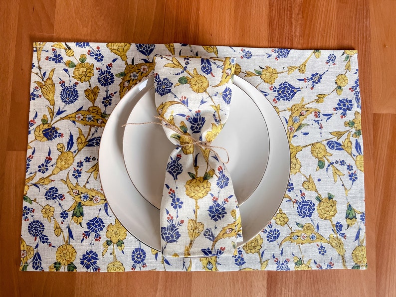 Linen Love Ottoman Placemats - Thumbnail 2