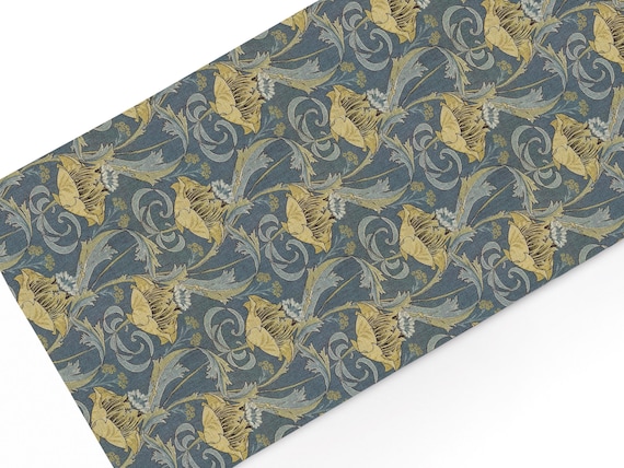 Linen Table Runner, Kimberley, Harry Napper, Floral Print, 100% European Linen, Handmade