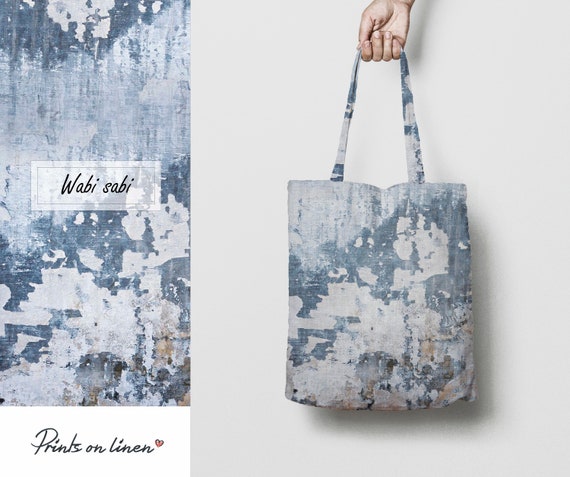 Tote bag, wabi sabi, tote bag, linen bag, art print, birthday gift, shoulder bag, minimalistic, bridal shower, teacher bag