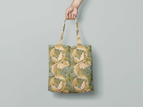 Tote bag, William Morris, Acanthus, linen bag, art print, 100% linen bag