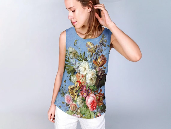 Linen shirt, Gerard van Spaendonck, 100% linen, linen top, summer shirt, bohemian blouse
