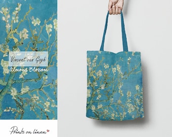 エゴン・シーレ作「花畑」リネントートバッグ、ハンドメイド - Etsy 日本