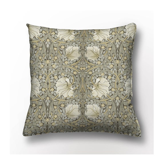 Cushion cover, William Morris, Pimpernel, cushion cover with zipper, 100% linen, custom cushion, pillow 18x18, wholesale cushions