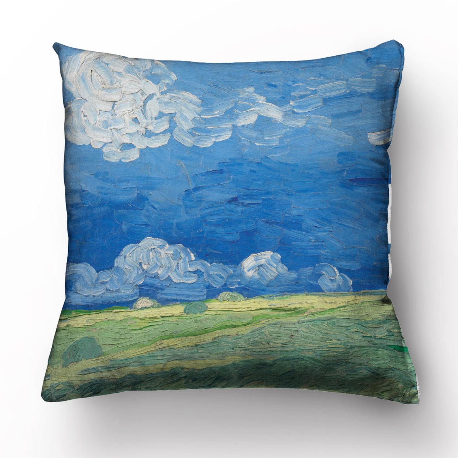 Vincent Van Gogh Cushion Cover Linen Pillow Cushion Etsy