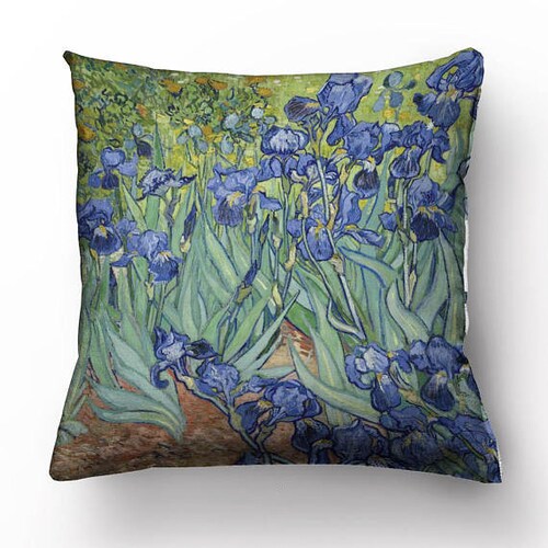Van Gogh Cushion Cover Cushion Starry Night Decorative Etsy