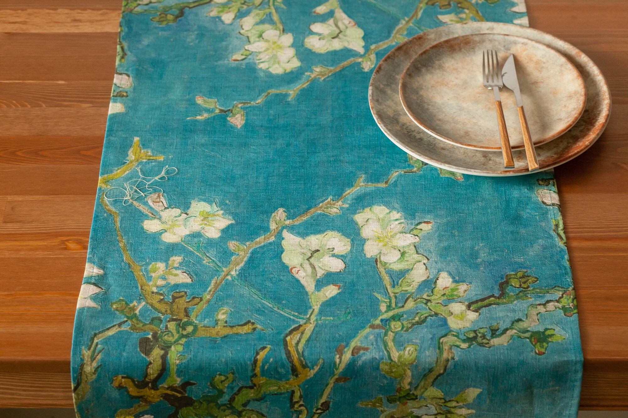 Table runner, Vincent van Gogh, Almond Blossom