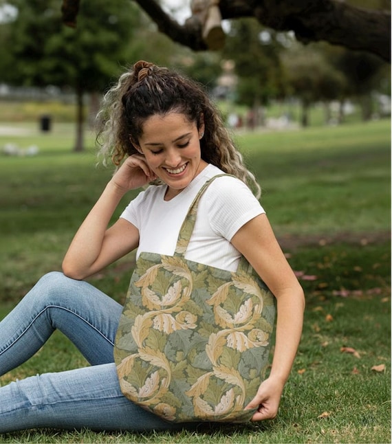 William Morris Acanthus Linen Tote Bag, Art Print