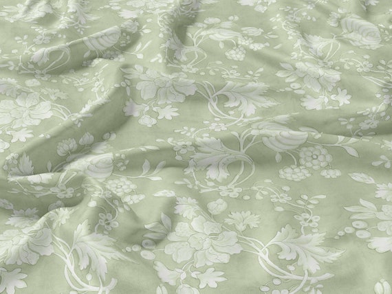 Linen fabric, Anna Maria Garthwaite, Spitalfields, Fabric by yard, Fabric by meters, 100% linen, Fabric wholesale, Crafting fabric