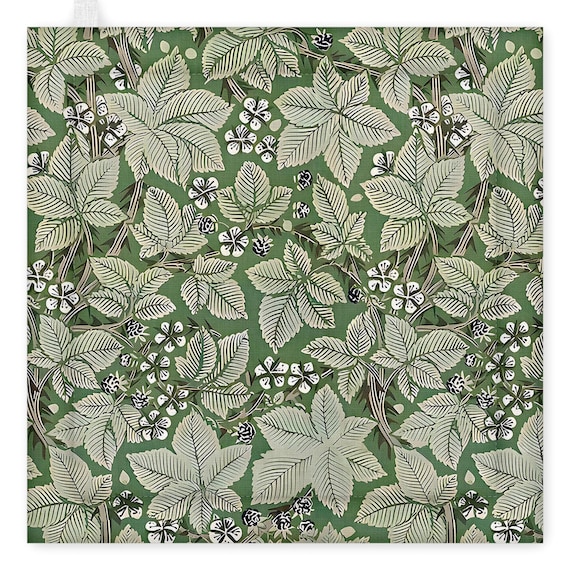 Pot Holder, William Morris, Bramble, kitchen accessory, linen pot holder, kitchen decoration