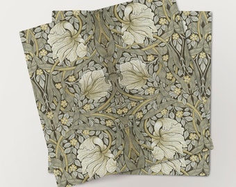 Servietten Set, William Morris, Pimpernel, Leinenservietten, 100% Leinen, Großhandelspreise, individuelle Servietten, Servietten 6er-Set