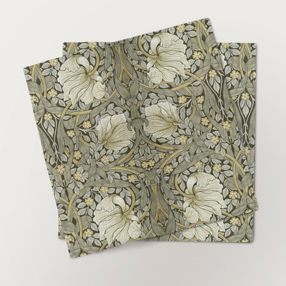 Napkins set, William Morris, Pimpernel, linen napkins, 100% linen, wholesale prices, custom napkins, napkins set of 6