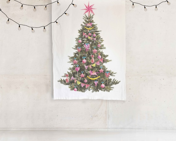 Nursery decor, Nursery Tapestry, Wall Tapestry, Christmas tree, Fir, Merry Christmas, tree decor, Christmas decor, holiday decor, Christmas