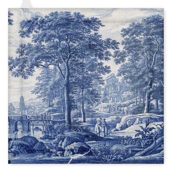 Pot Holder, Frederik van Frytom, linen pot holder