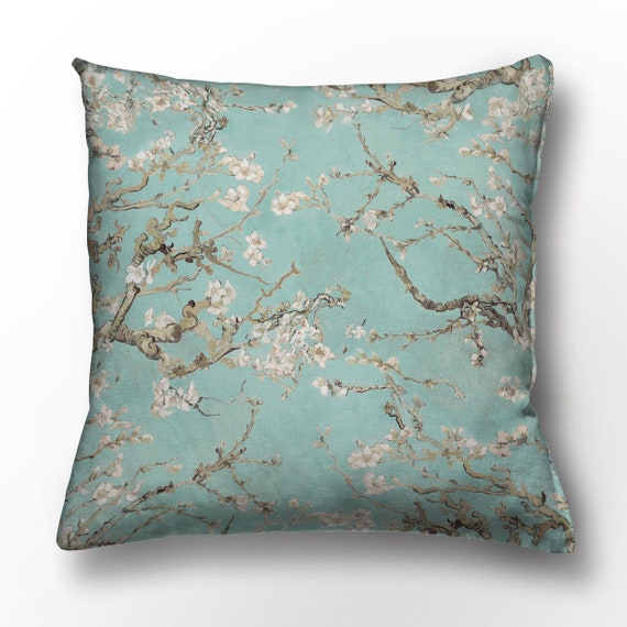 Vincent van Gogh, Almond Blossom, cushion zipper, decorative pillows, throw pillow, pillow cover, pillow case, home decor, vintage style
