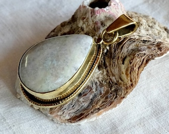 Mayan Lilac jade pendant - Jade jewelry - &quot;Queen of Uxmal&quot;