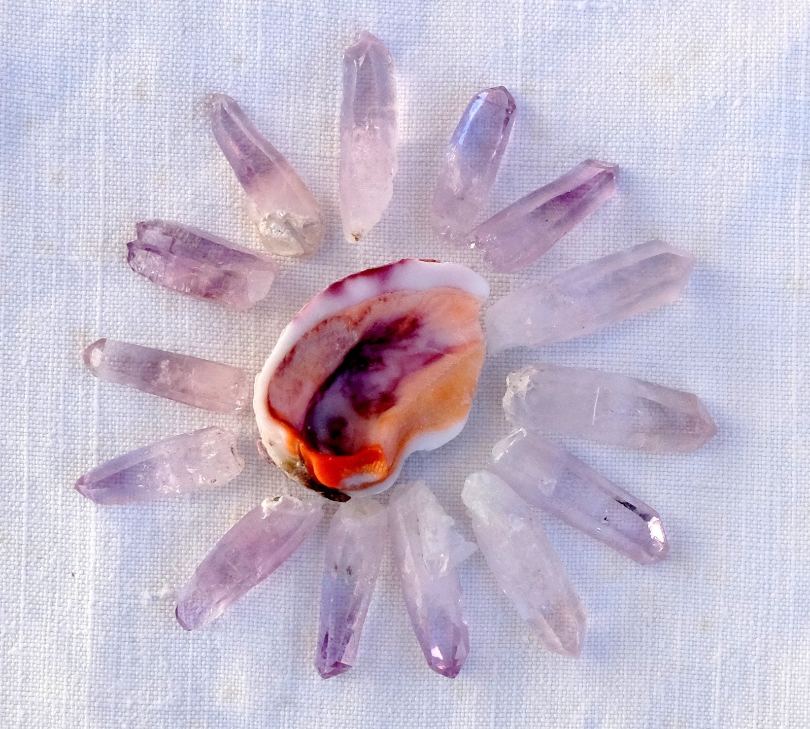 Cristaux d'améthyste de Vera Cruz | Mexique - Vendu Par Paire Petits Cristaux