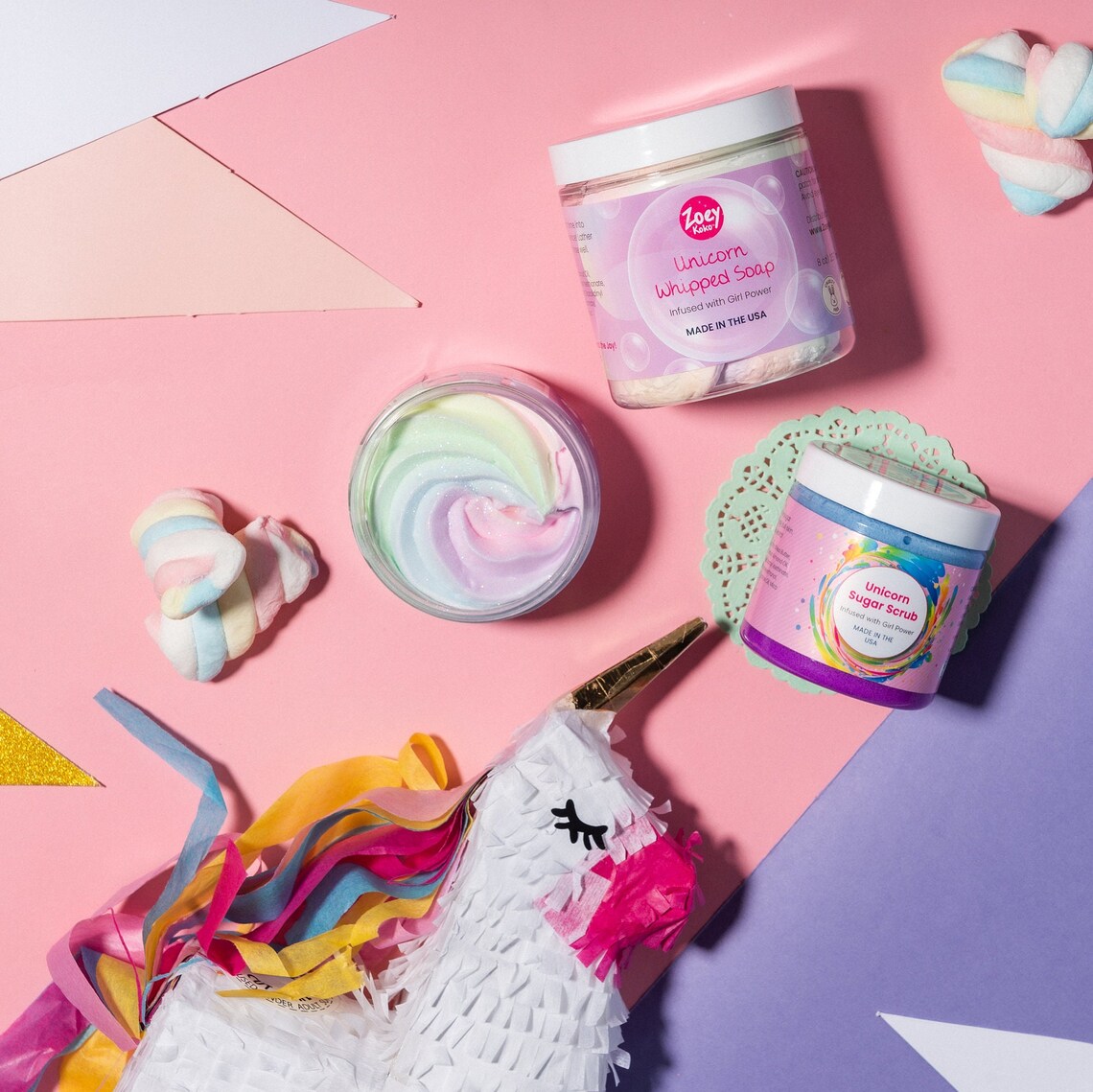 UNICORN BODY BUTTER Glitter Body Butter Cotton Candy Body Etsy