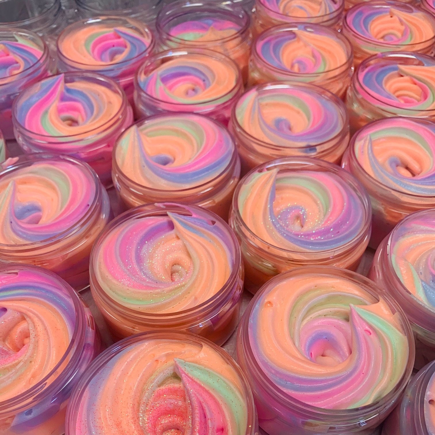 SHERBET BODY BUTTER Glitter Body Butter Fruity Body Butter Etsy