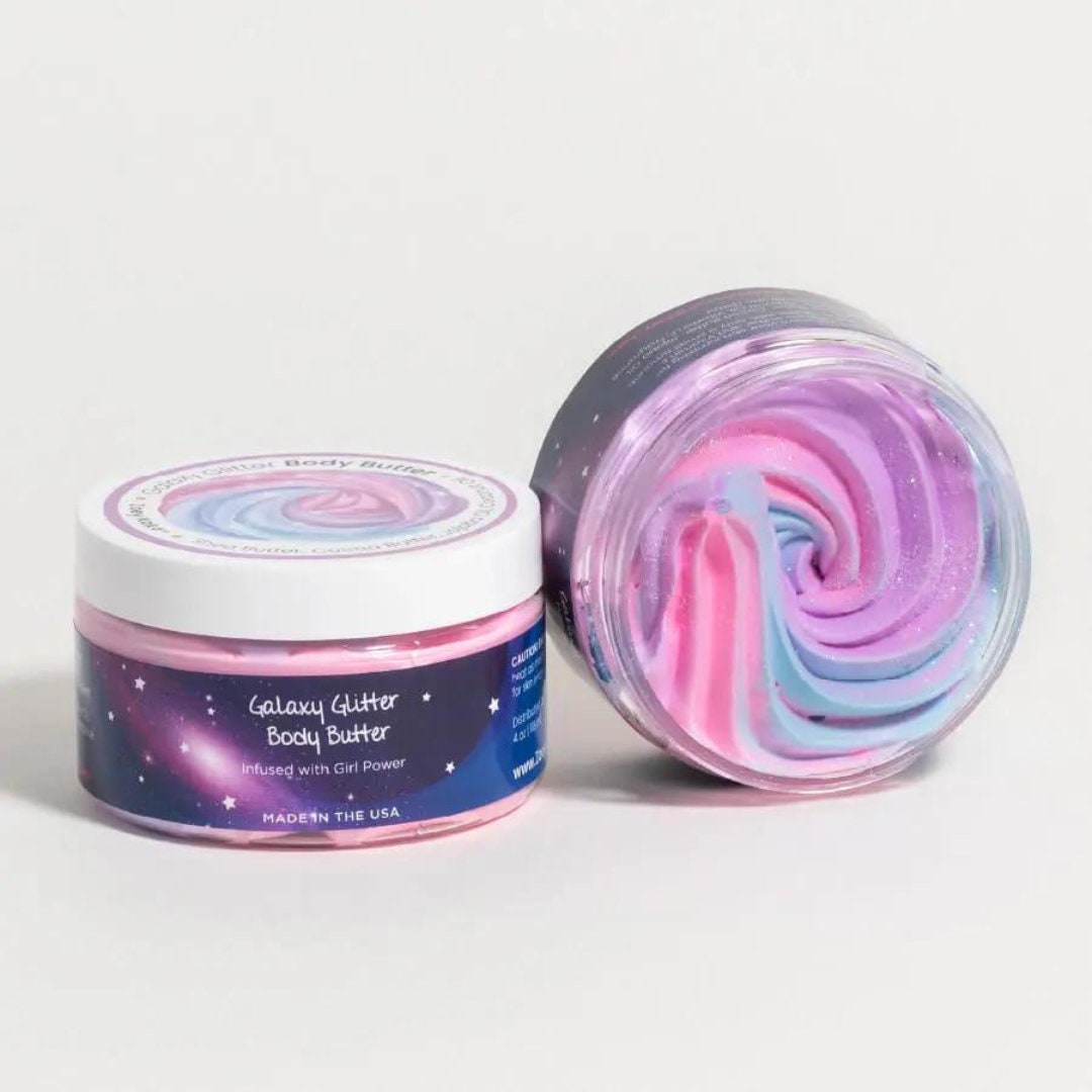 GALAXY BODY BUTTER Glitter Body Butter Bubble Gum Body Etsy